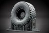 ScaleX WM 35006S KOZAK 2 Sagged wheel set (for ICM) 1/35